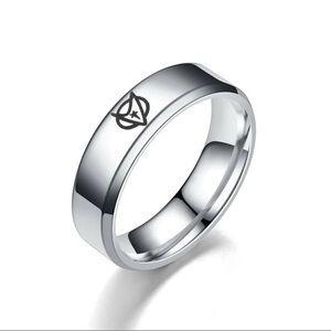 Star Trek Ring Stainless Steel Silver Ring